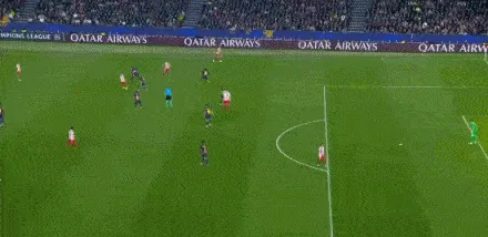 bob半岛体育-鲁杰里左路起球，瑟洛特抢点破门扩大比分，巴萨0-2马竞